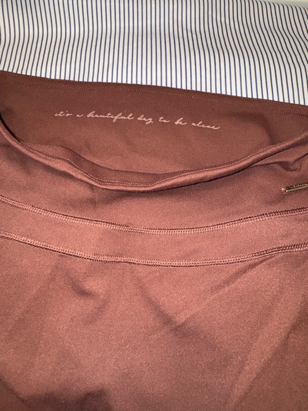 Gymshark Rust-Brown High-Waist Leggings
